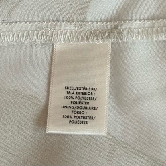 GUC Ann Taylor Cream Floral Burnout Puff Sleeve Blouse. Size M. - Picture 11 of 11